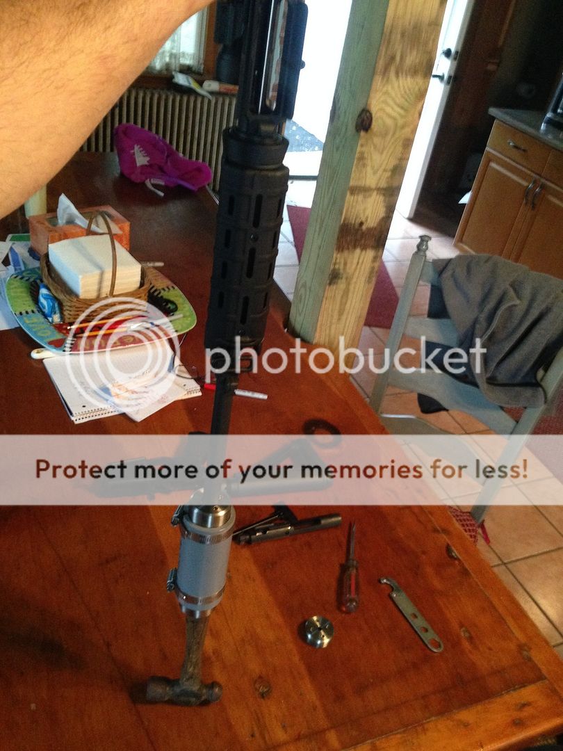 DIY centering for freeze plug.