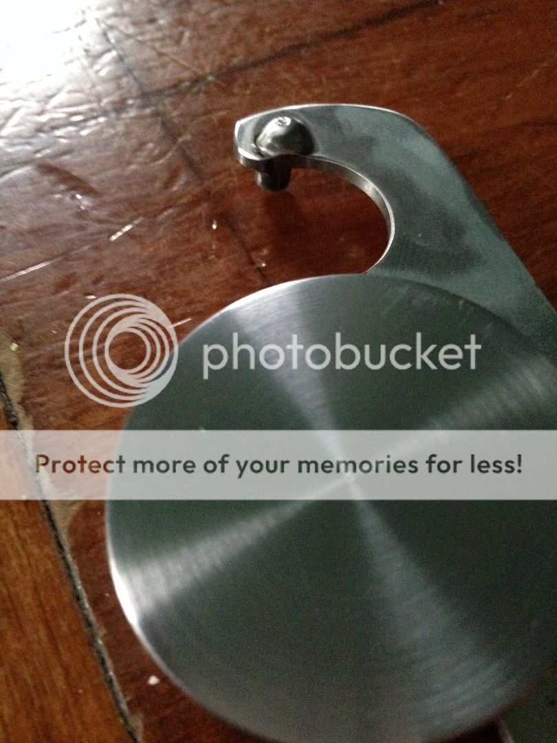 DIY centering for freeze plug.