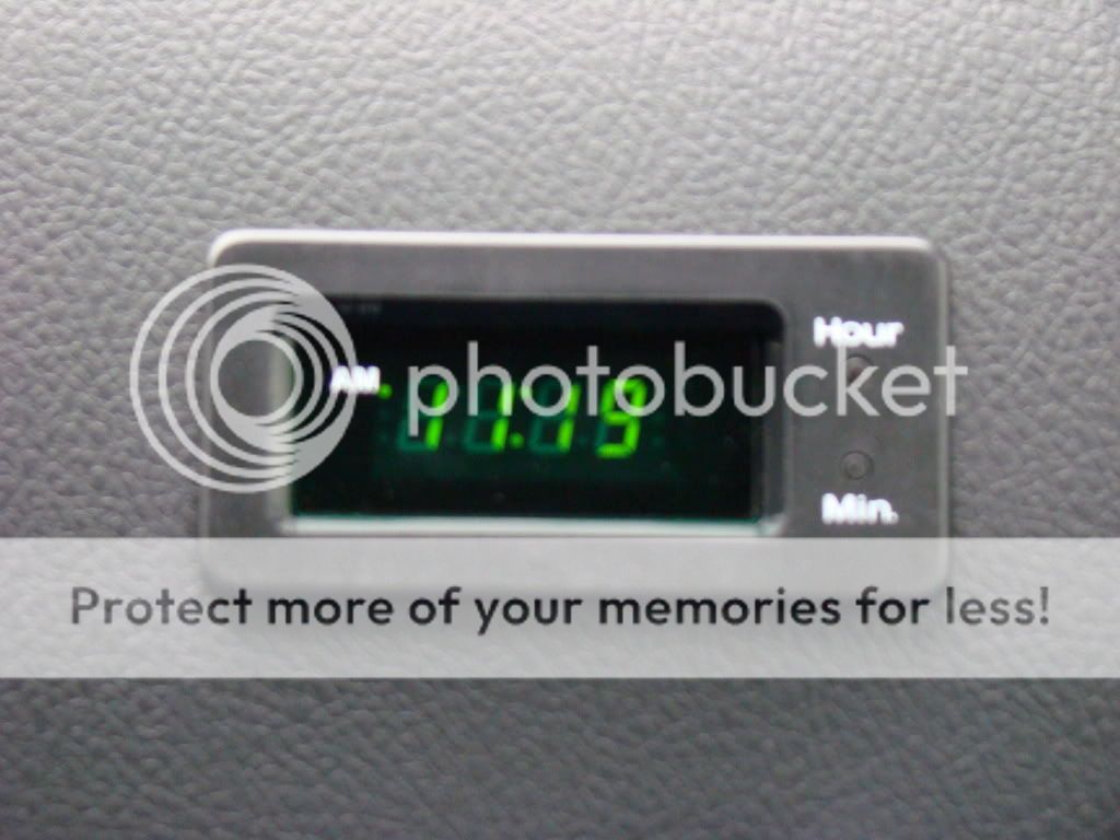 Dash clock installed Toyota Nation Forum