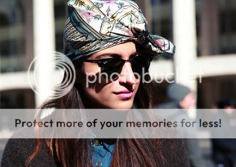 head scarf headband. Scarves were an important