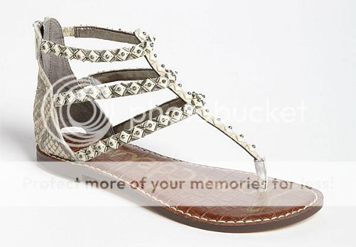 Sam Edelman Beaded Greyson flat thong sandals summer 2013