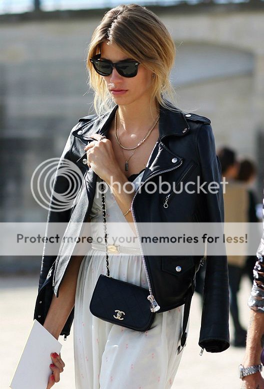 Street style Mini Chanel 2.55 bag 2013 2014