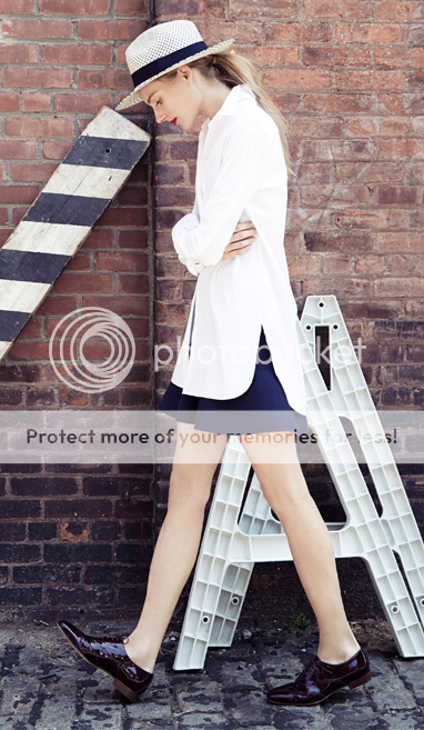 J.Crew One white blouse four looks