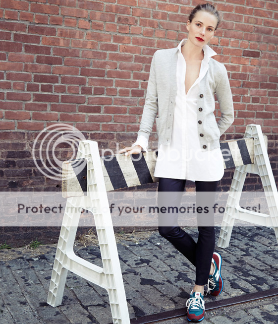 J.Crew One white blouse four looks