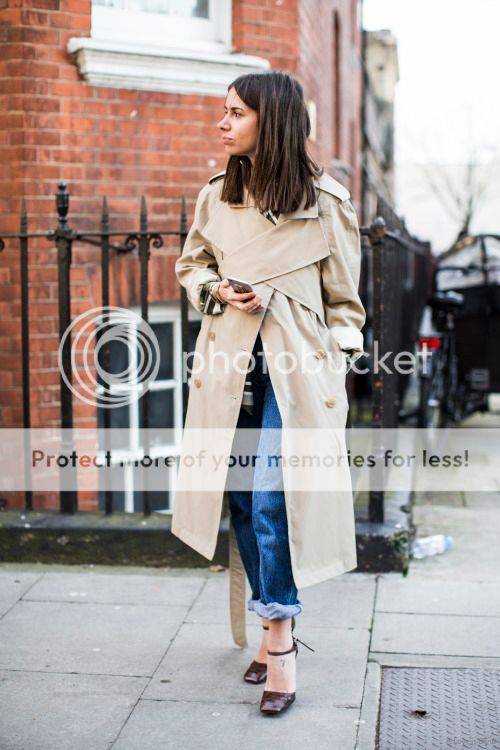 trench coat look