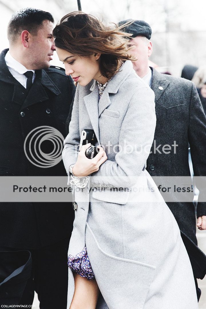 Style Inspiration Alexa Chung LFW Fall 2015