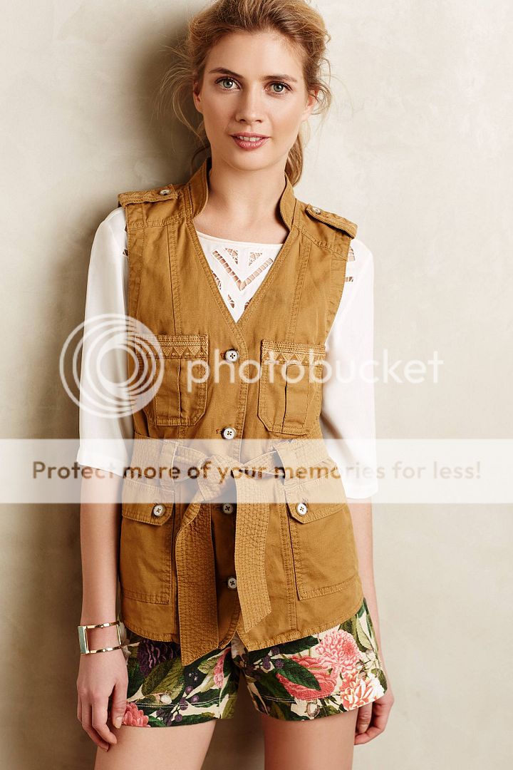 Anthropologie Zuri Vest for Spring 2015