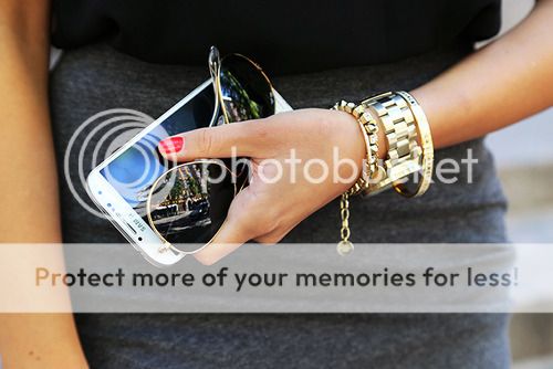 street style wearing a large watch 2014