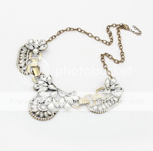 rhinestone necklace