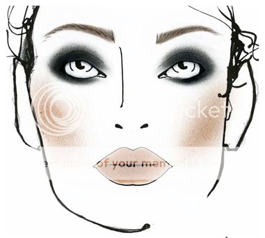 mac smokey eye makeup. Here#39;s the MAC Cosmetics face