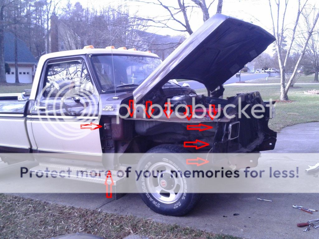 Removing driver front fender? - Ford Truck Enthusiasts Forums